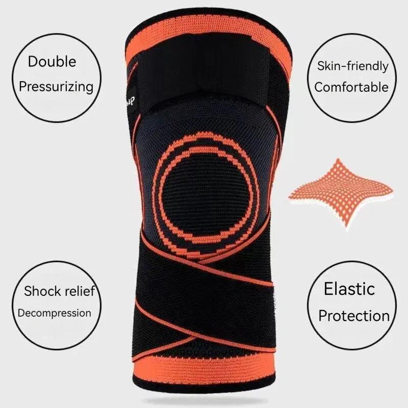 1PCS Knee Brace Orthopedic Medical Arthritis Quickly Absorb Perspiration Keep Knees Warm Knee Boosters Breathable Support - Lojas Kalibu