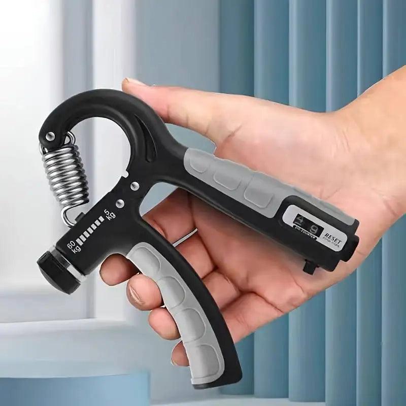 5-60kg Adjustable Hand Grip Strengthener Hand Grip Trainer With Counter Wrist Forearm And Hand Exerciser For Muscle Building - Lojas Kalibu